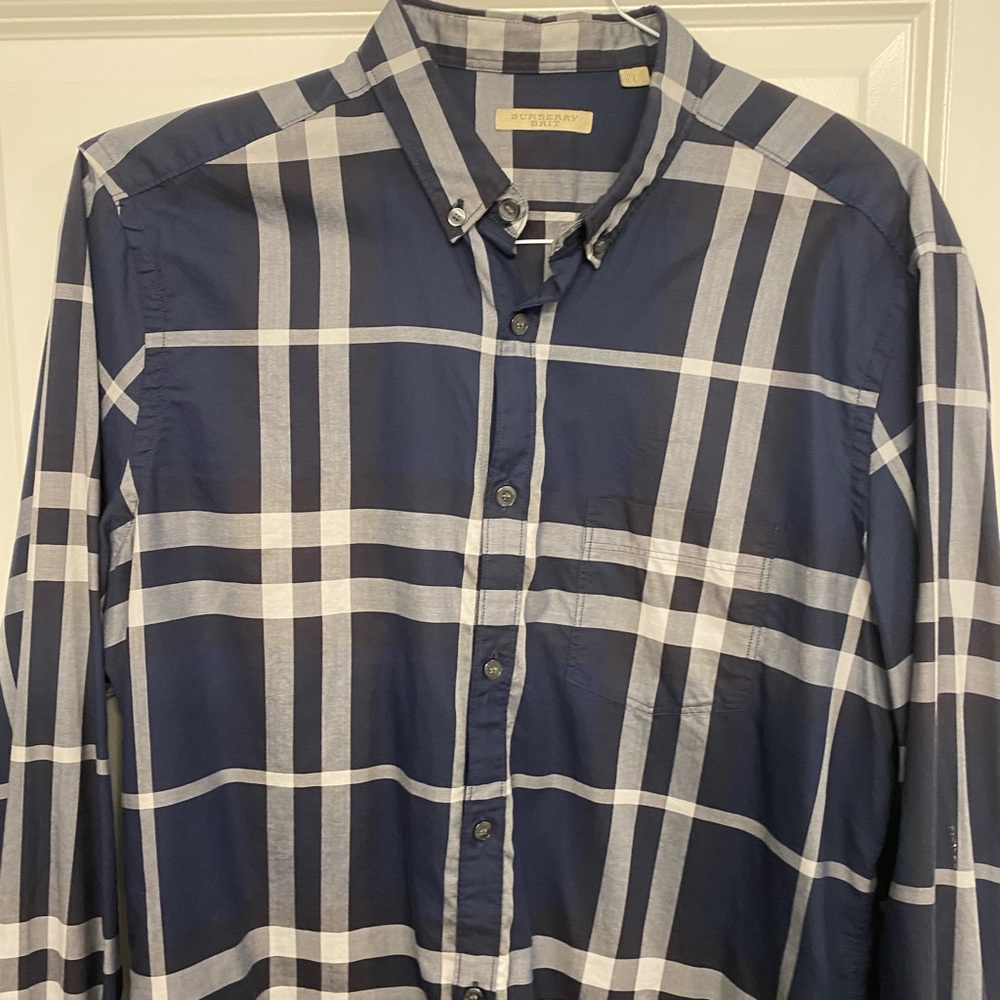 Burberry Long Sleeve Shirt Size L